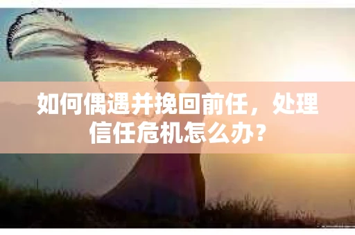 如何偶遇并挽回前任，处理信任危机怎么办？