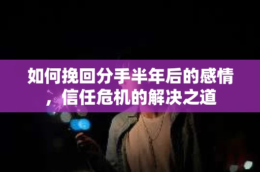 如何挽回分手半年后的感情，信任危机的解决之道