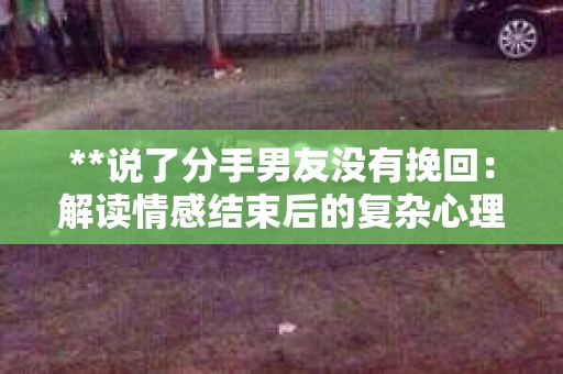 **说了分手男友没有挽回：解读情感结束后的复杂心理与现实**