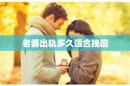 老婆出轨多久适合挽回
