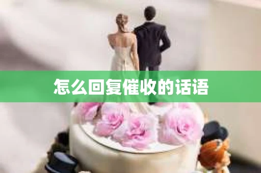 怎么回复催收的话语