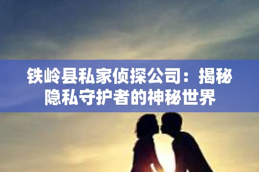 铁岭县私家侦探公司：揭秘隐私守护者的神秘世界