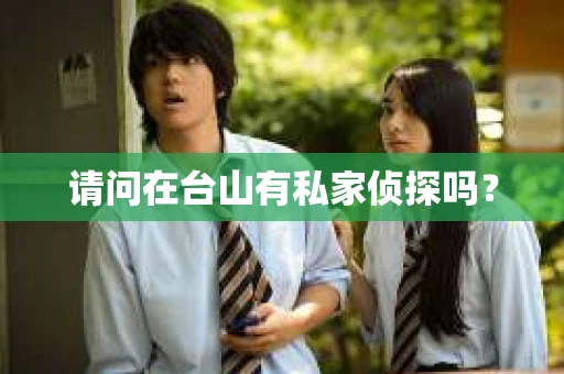 请问在台山有私家侦探吗？