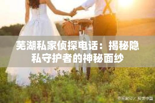 芜湖私家侦探电话：揭秘隐私守护者的神秘面纱