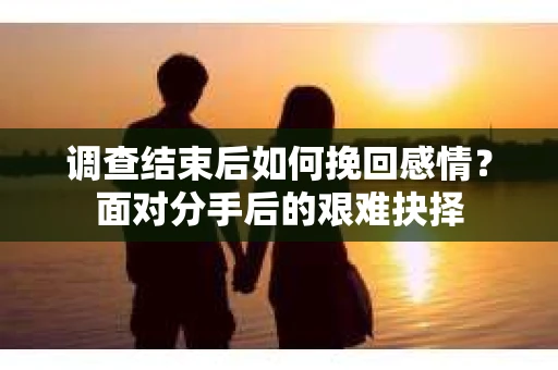 调查结束后如何挽回感情?面对分手后的艰难抉择 调查结束后如何挽回感情?面对分手后的艰难抉择